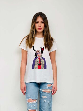 T-shirt basique fille de la ville 5