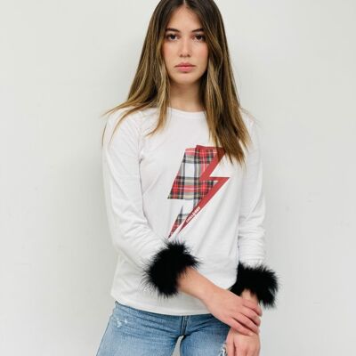 T-shirt con polsini Marabu Scottish Ray