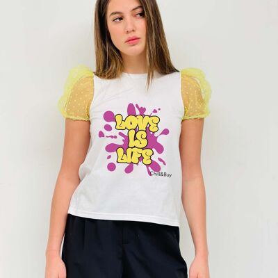 Plumeti Love is Life T-shirt à manches courtes