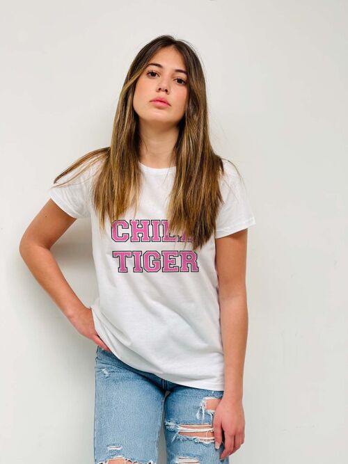 Camiseta Básica Tiger Geo