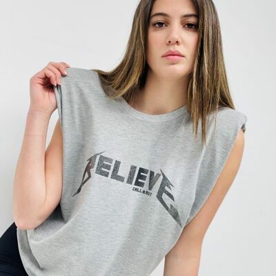 T-shirt Cleo Metal Believe