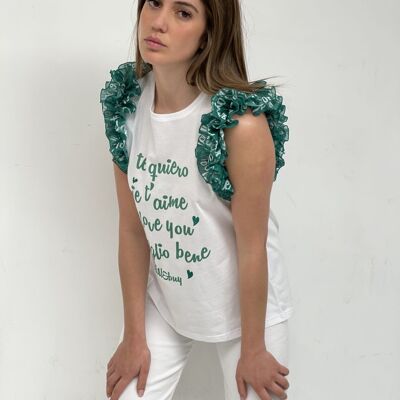 T-shirt Plumeti con più parole