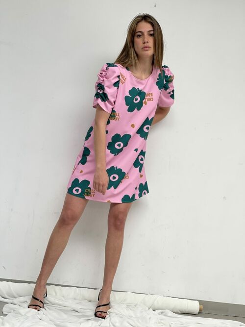 Vestido Abril Bloom Print