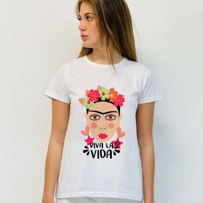 Camiseta Básica Frida Eyes