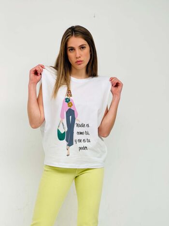 T-shirt Fleur Cleo Girl 3
