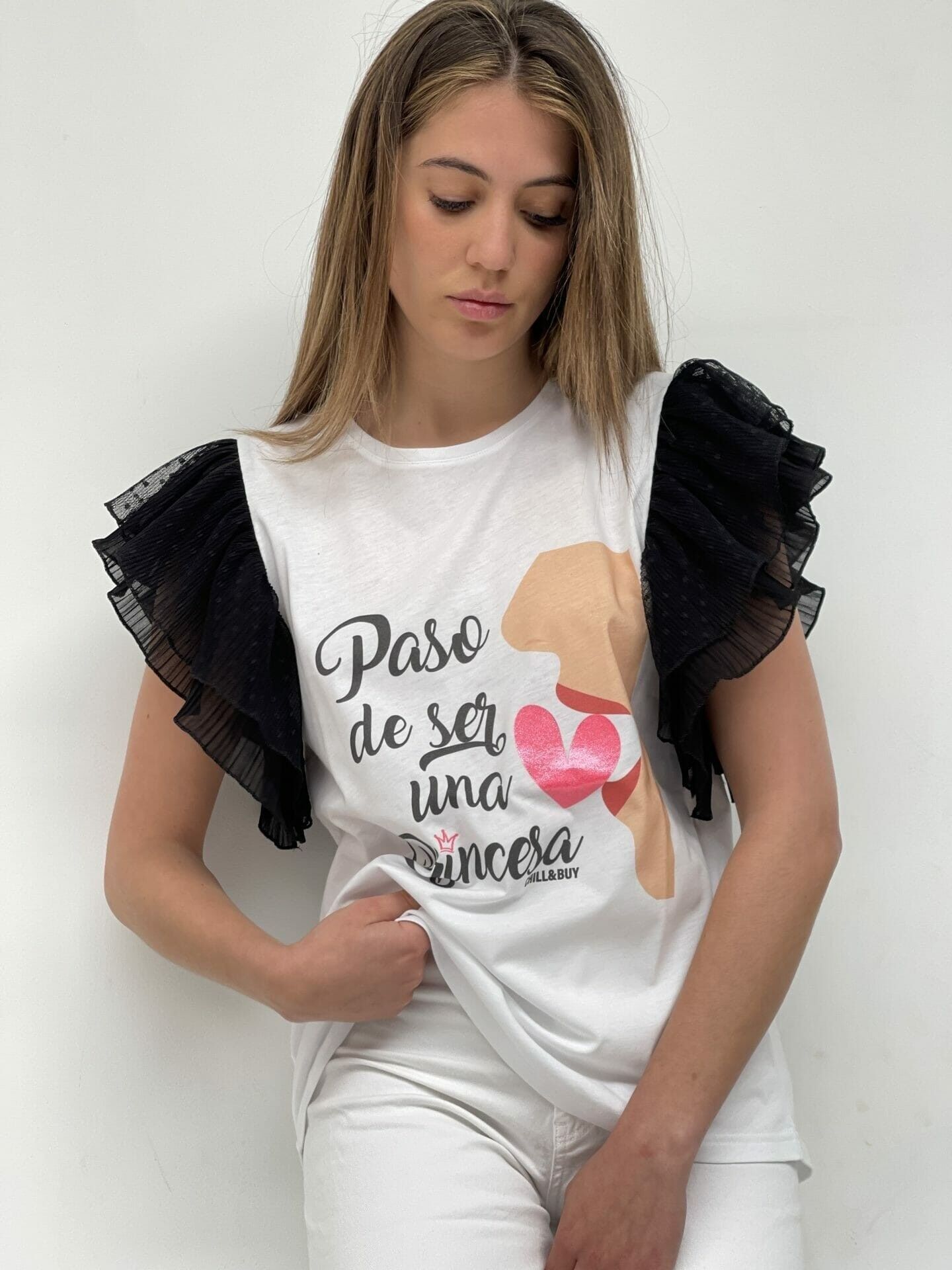 Camiseta tul online blanca