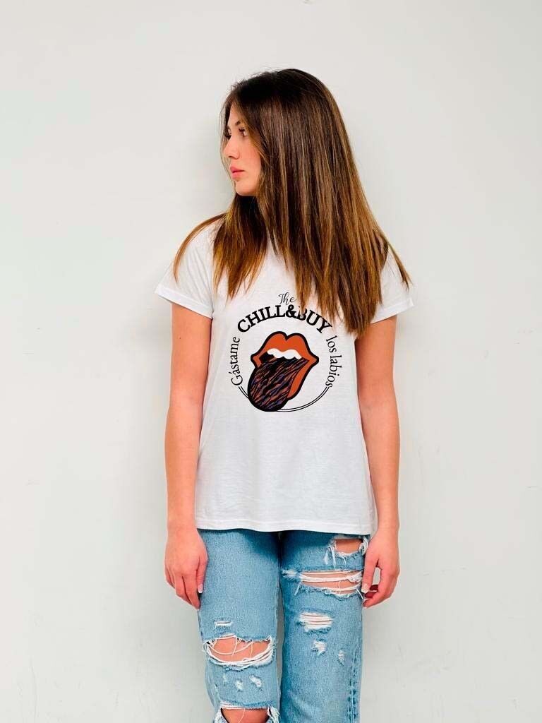 Camiseta Básica Lengua Zebra