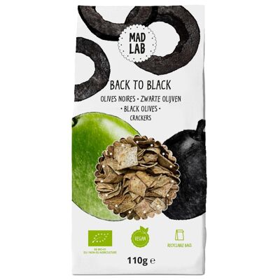 Black olive crackers "Back to Black"