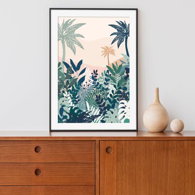 Affiche Blue Jungle DERNIERS EXEMPLAIRES