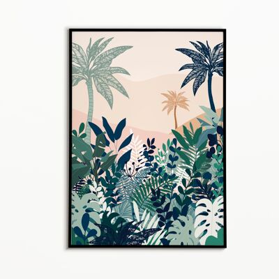 Affiche Blue Jungle DERNIERS EXEMPLAIRES