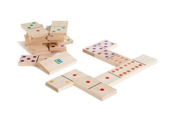 Domino géant - Jouet en bois - Jeu pour enfants - Jeu familial - BS Toys 1