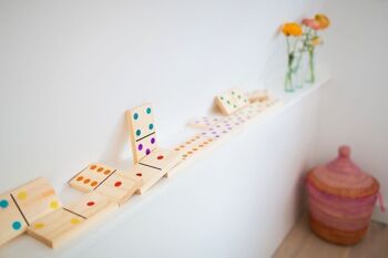 Domino géant - Jouet en bois - Jeu pour enfants - Jeu familial - BS Toys 2