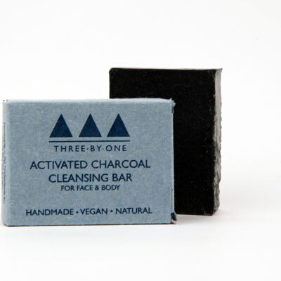 Face & body Cleansing bar - activated charcoal