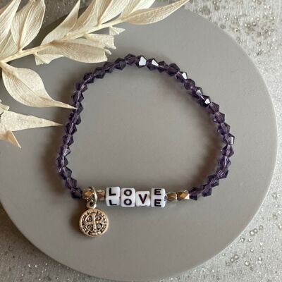 Armband - lila