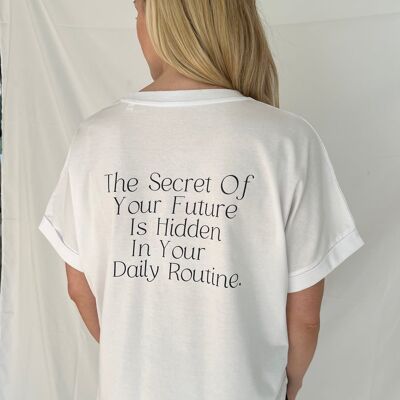 The Secret Of Your Future T-Shirt weiß