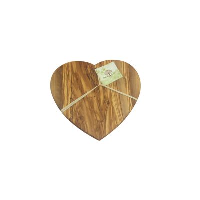Corazón pequeño - tabla de cortar, 12,5 x 12,5 x 1,6 cm