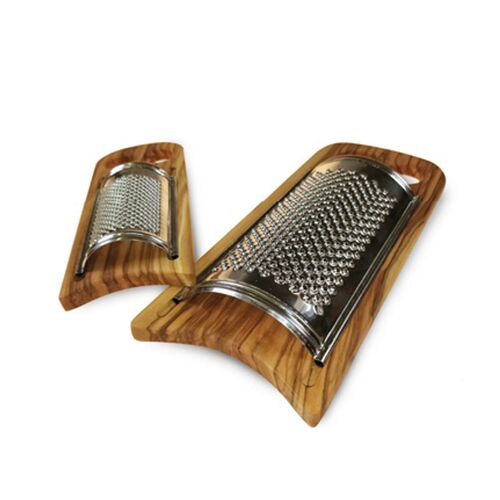 Berard Medium Flat Parmessan Cheese Grater Olive Wood – Chef & a knife