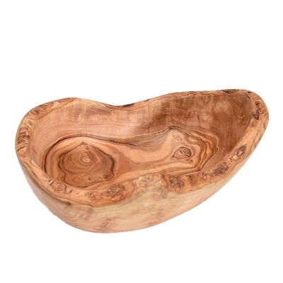 Fruit bowl rustic, dimensions: 21 x 14 x 4cm