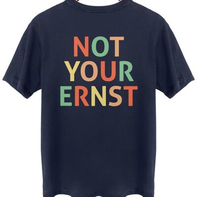 Not your Ernst - Color - Backprint - French Navy