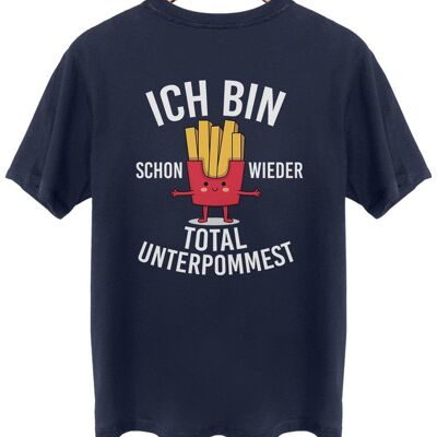 Total unterpommerst - Backprint - French Navy