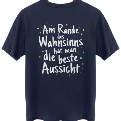 Am Rande des Wahnsinns - Backprint - French Navy