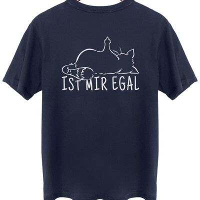 Is mir egal - Backprint - French Navy
