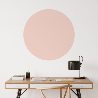 Self-adhesive Wallpaper Circle Blush 80 cm