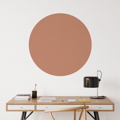 Self-adhesive Wallpaper Circle Terra 80 cm
