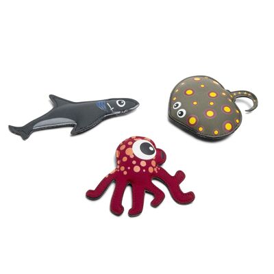 Diving Animals - Shark, Ray & Octopus