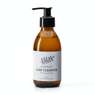NATURAL SOAP FOR PLANTS | Leaf Cleanser Olive Oil Soap 200ml