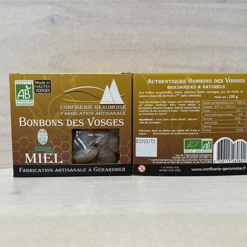 La Vosgienne Bonbons Suc des Vosges 60 g