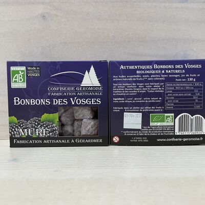 Mûre bonbon - Boite carton 130 g