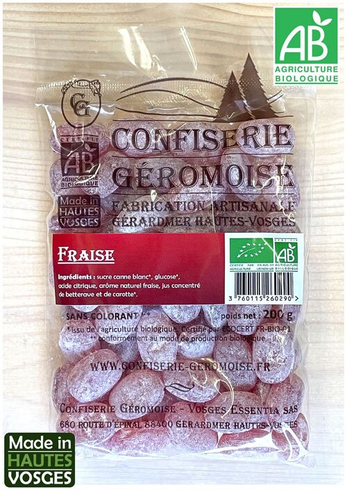 Fraise - sachet 200 g