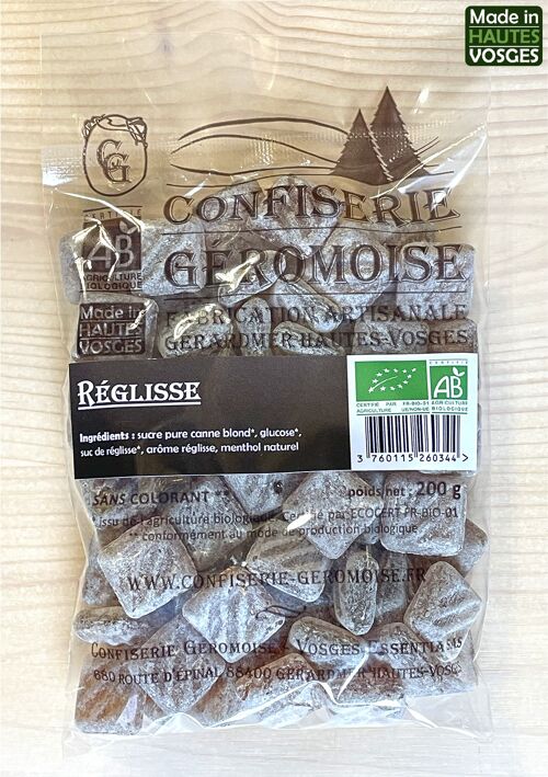 Réglisse (suc de réglisse) - sachet 200 g