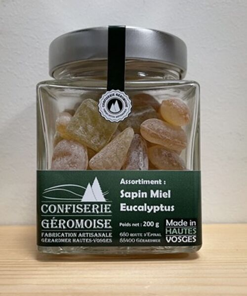 Assortiment Sapin/Miel/Eucalyptus - 150 g