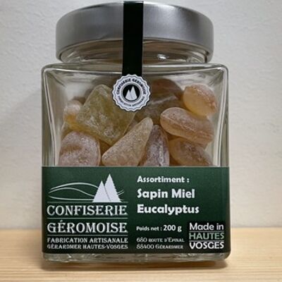 Assortiment Sapin/Miel/Eucalyptus - 150 g