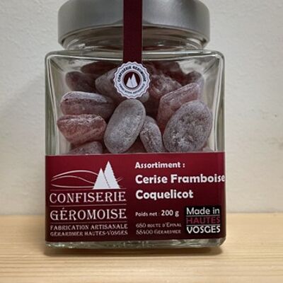 Assortiment Cerise/Framboise/Coquelicot - 150 g