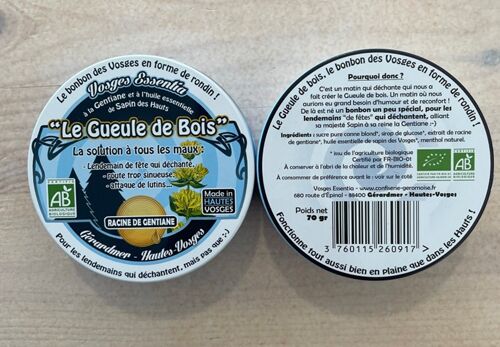 Gueule de bois : Racine de Gentiane, Sapin (HE) - 70 g