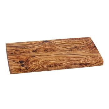 Planche à découper/de service rectangulaire en bois d'olivier 2
