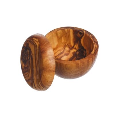 Olive Wood Salt / Sugar Pot