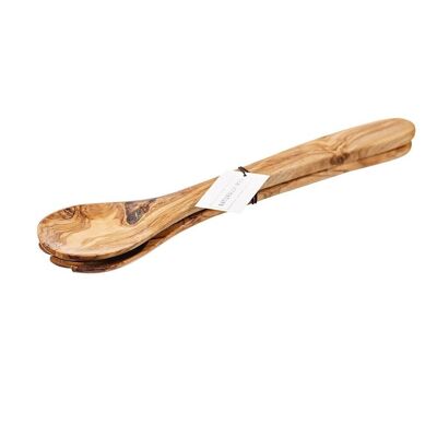 Olive Wood Salad Server Set