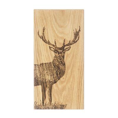 Monarch Stag Small Oak Serving Board