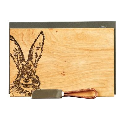 Hare Cheese Board & Knife Set