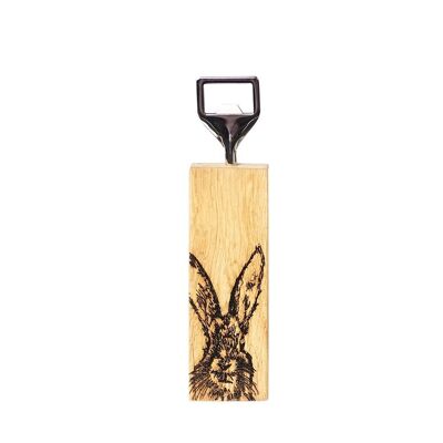 Hare Oak Bottle Opener