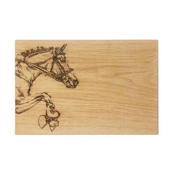 Planche de service en chêne Horse 30cm 2