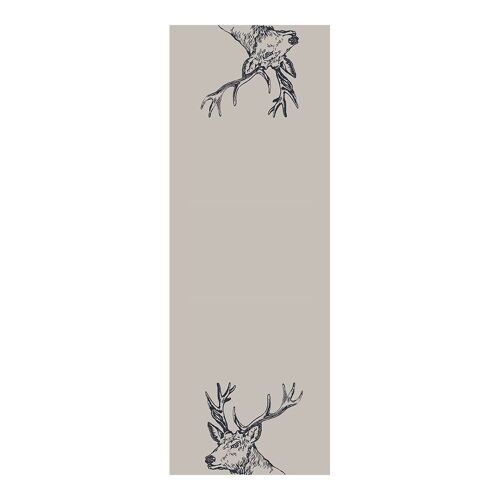 Stag Linen Table Runner