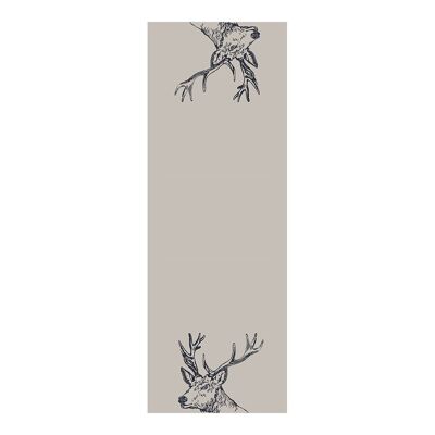 Stag Linen Table Runner