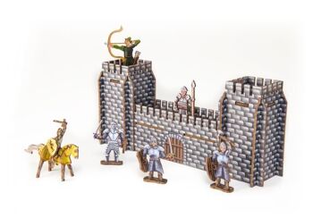 Kit de bricolage 3D "Château de chevalier" 2