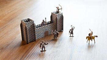 Kit de bricolage 3D "Château de chevalier" 3