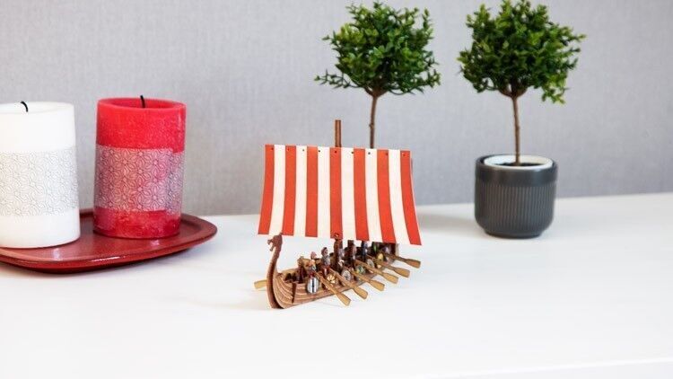 Set di artigianato 3D "Nave vichinga"